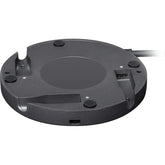 مركز ميكروفون Rally Mic Pod من Logitech لأنظمة مؤتمرات الفيديو Rally – Graphite